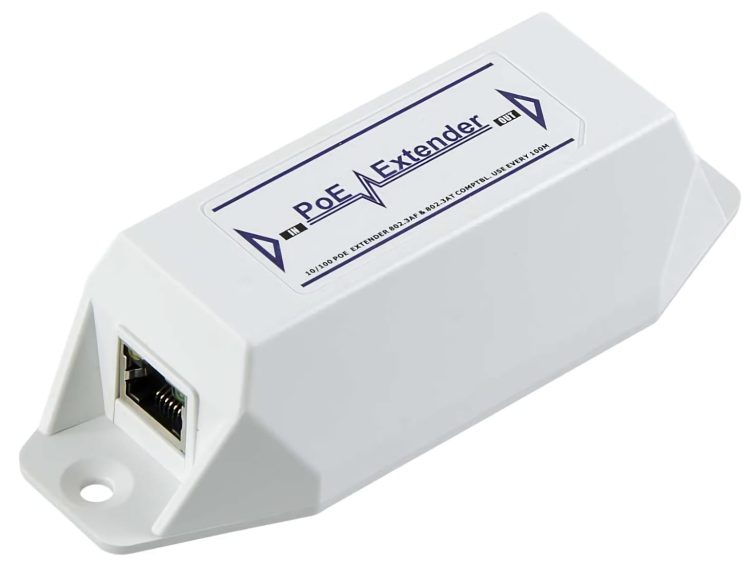 The PoE-powered Network PoE Ethernet Extender HA-PX100M-13 is a powerful and versatile network solution to extend your IP camera and PoE devices up to 13 watts