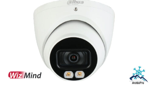 Dahua N45EJ62 4MP ePoE Night Color Eyeball Turret Dome Network Camera Built-in White Light Illuminator and Microphone