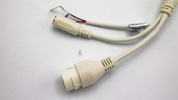 Dahua 1A404XBNR 4MP Starlight Mini Network PTZ with Analytics+ Wire Harness