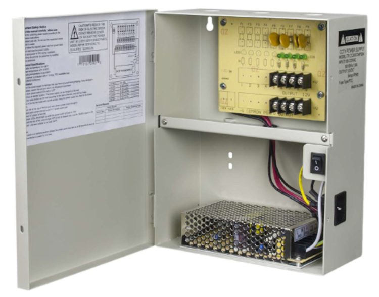 Effortlessly manage power for multiple CCTV cameras with the B-Tron TR-C12VDC04P05A power supply box. Easy to install and features TCO protection.