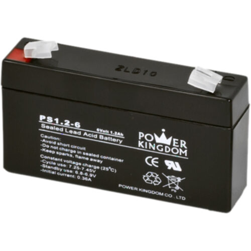 6V 1.2Ah Sealed Lead Acid Alarm System Battery replacement BT-PS06V0012T1-A