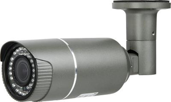Gray Eyemax UIR-0412V-B EX-SDI Outdoor Bullet 2Megapixel 1080p IP66  Auto-Iris Varifocal Lens 42 IR 2.8~12 mm Lens ICR DC 12V