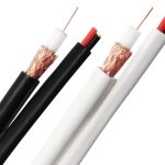 CB-CP-GN10-95S RG59-U Siamese Coax and 18-2 Power Combo Cable Split Type, 500 ft (152.4 m) in Plastic Reel