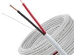 With a tough and flexible CB-PO-GN05 White or Black PVC jacket to help prevent distortion. CL2 rated; use with confidence for in-wall applications White Spool