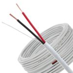With a tough and flexible CB-PO-GN05 White or Black PVC jacket to help prevent distortion. CL2 rated; use with confidence for in-wall applications White Spool