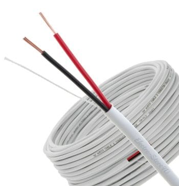 With a tough and flexible CB-PO-GN05 White or Black PVC jacket to help prevent distortion. CL2 rated; use with confidence for in-wall applications White Spool