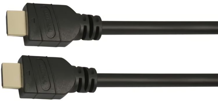 CB-TNC701PBB5028 Single color PVC molding 24k gold plated connector Black PVC jacket High Speed HDMI Cable with Ethernet