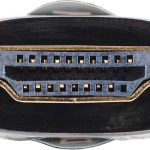CB-TNC701PBB5028 Single color PVC molding 24k gold plated connector Black PVC jacket High Speed HDMI Cable with Ethernet Connector