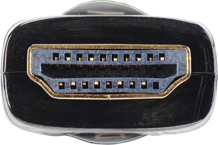 CB-TNC701PBB5028 Single color PVC molding 24k gold plated connector Black PVC jacket High Speed HDMI Cable with Ethernet Connector