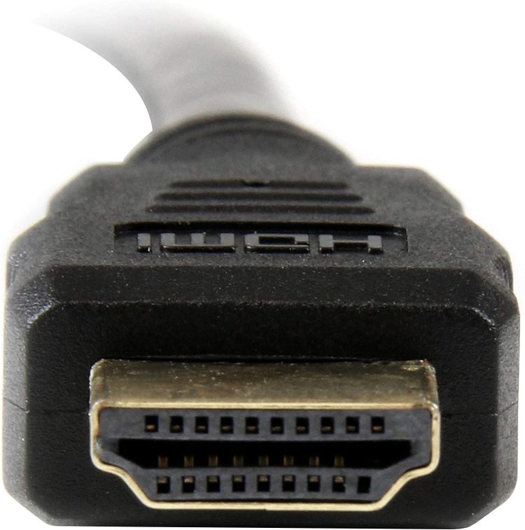 CB-TNC950PBB0530 DVI TO HDMI 1.5 FT (45.72 cm) 30AWG Front HDMI View