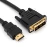 CB TNC950PBB5028 15 ft (4.57 m) 28AWG Standard HDMI Type A to DVI Adapter Cable, Black