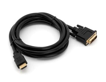 CB TNC950PBB5028 15 ft (4.57 m) 28AWG Standard HDMI Type A to DVI Adapter Cable, Black