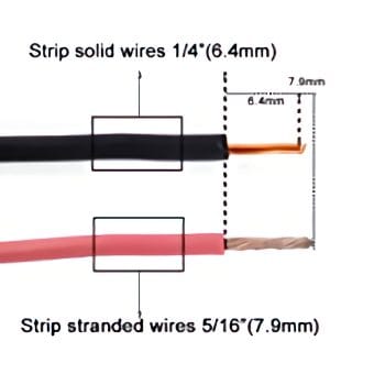 CBA-WP01GY Wire Connector, 22~14AWG, 100pcs, Grey Color Prep
