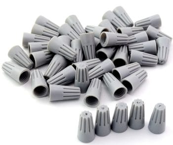 CBA-WP01GY Wire Connector, 22~14AWG, 100pcs, Grey Color View