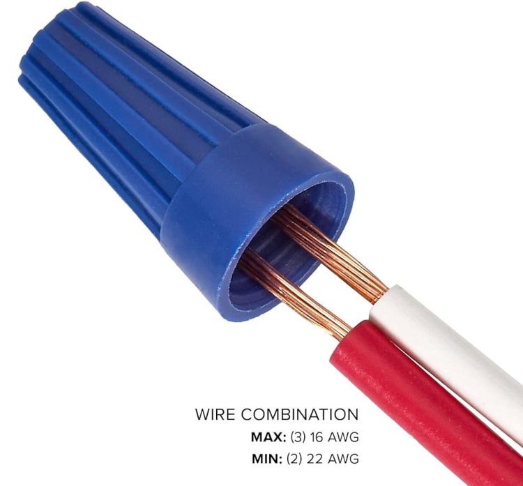 CBA-WP02BL is a Twist-On Wire Connector That Offers Superior Performance and Reliability. With a Maximum Voltage of 300V And a Maximum Operating Temperature Of 221 °F (105 °C), It's Perfect for Any Job Configuration.