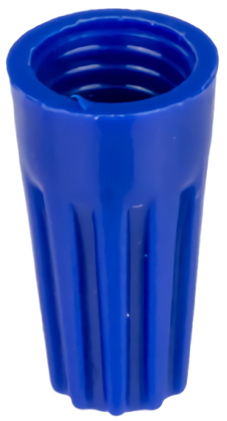 CBA-WP02BL is a Twist-On Wire Connector That Offers Superior Performance and Reliability. With a Maximum Voltage of 300V And a Maximum Operating Temperature Of 221 °F (105 °C), It's Perfect for Any Job Top View.
