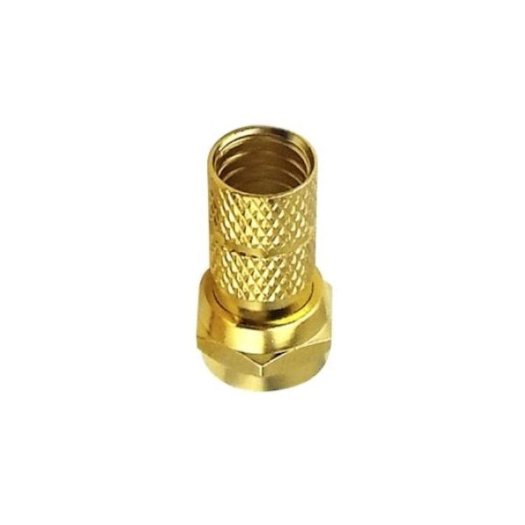 CN-FB1106C RG59 Male F-connector – Twist-on type Top View