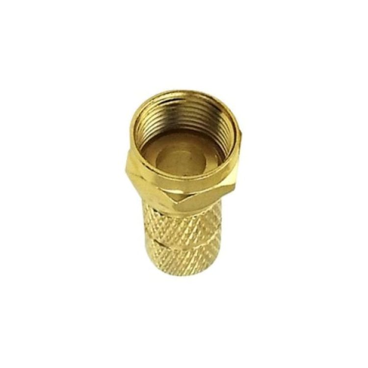 CN-FB1106C RG59 Male F-connector – Twist-on type Bottom View