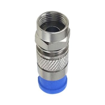CN-FB1616 F Connector RG6 Male Type Compression Connector Top