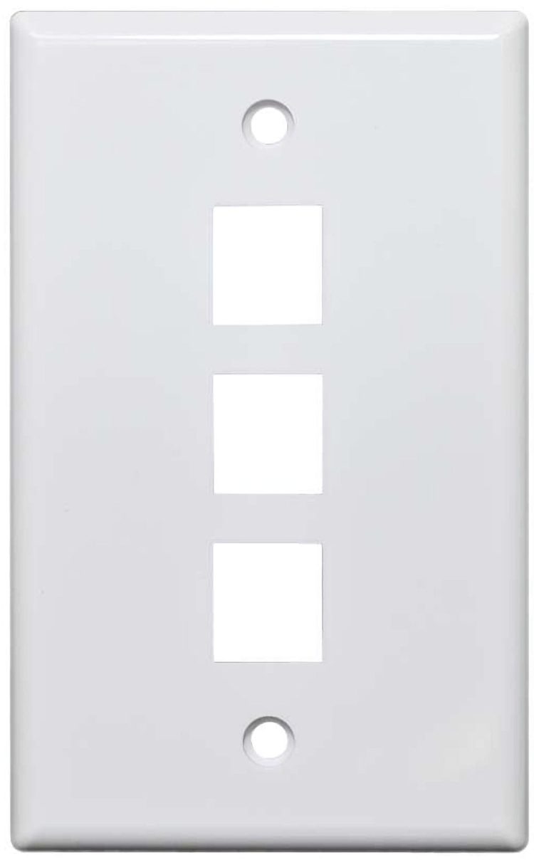 CN-FP03T001-W 3 Terminal Modular Faceplate White Color From Truon is an excellent choice.
