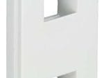 CN-FS2T1-W (10 Pack) White 2 Port Décor Plastic Keystone Snap-in Jack Modular Wall Insert is a great choice for any home networking setup