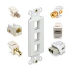 Upgrade your networking and low-voltage connections with CN-FS3T1-W (10 Pack)! This 3-port wall plate insert is perfect for home or office use, with a durable design and easy installation. Get yours in a convenient 10 pack for all your connectivity’s needs.
