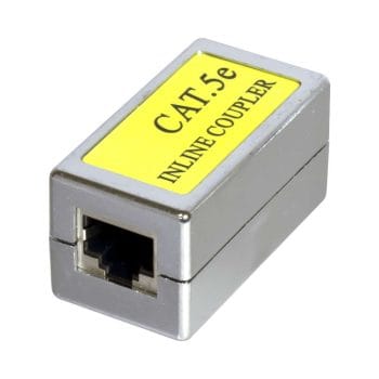CN-KD-CB24 Cat5e Cat5 Straight Through Modular In-line Coupler RJ45 Female to Female