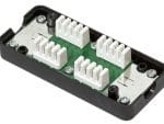 CN-KD-CB31 Cat.5E Junction Box is a secure, 110-punch down type, shielded junction box that is designed for outdoor use.