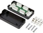 CN-KD-CB31 Cat.5E Junction Box is a secure, 110-punch down type, shielded junction box that is designed for outdoor use.