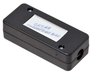 CN-KD-CB31 Cat.5E Junction Box is a secure, 110-punch down type, shielded junction box that is designed for outdoor use.