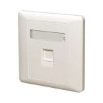 CN-KD-FP01 1 Port Faceplate RJ45 Frame with Shutter is also incredibly cost-effective