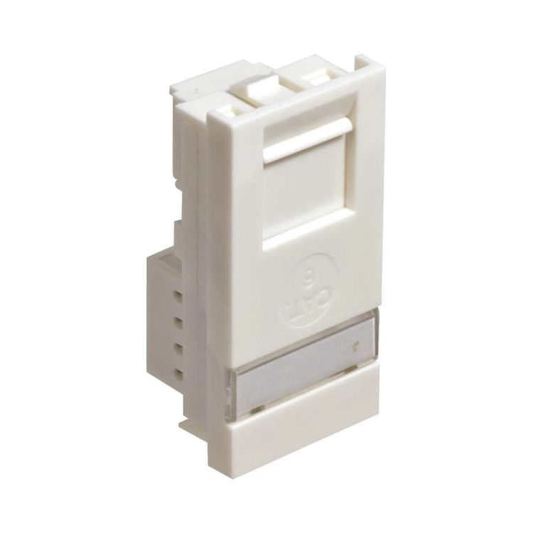 CN-KD-FP35 Cat6 wall-plates Keystone module with shutter is also designed to offer maximum performance