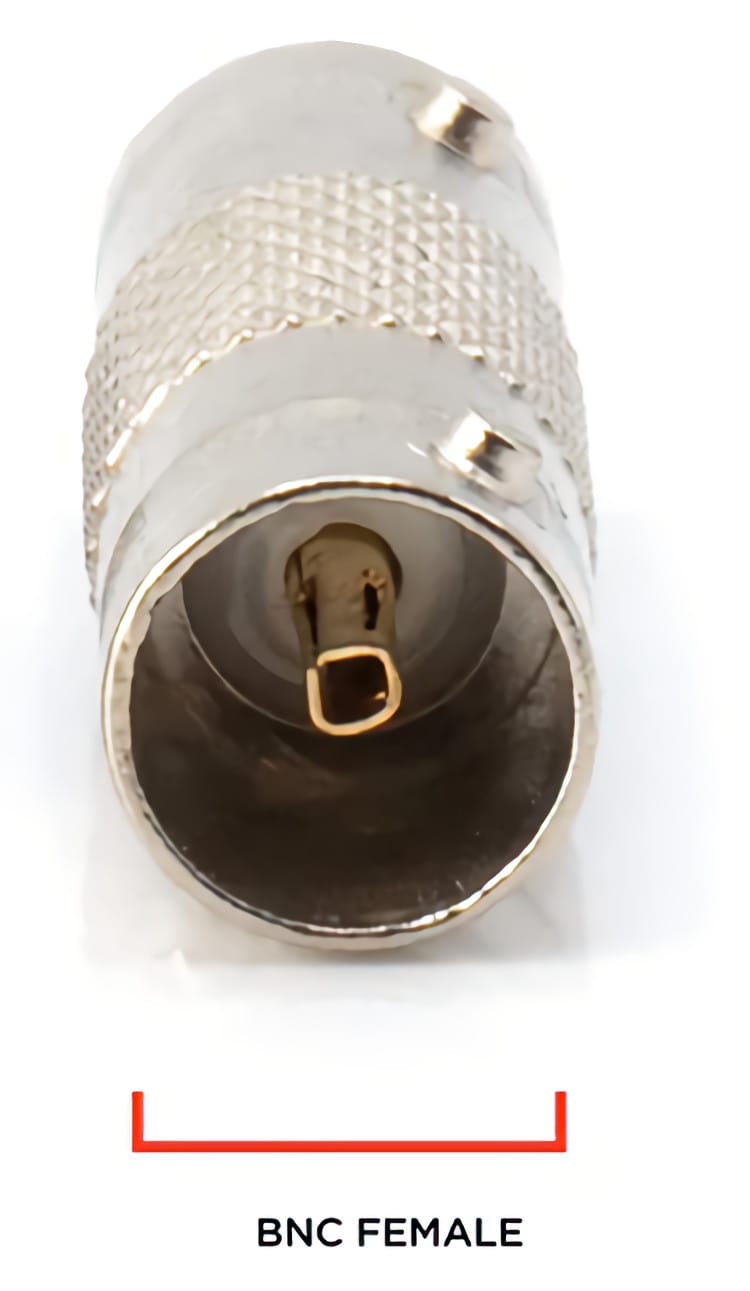 CN-TB1128 BNC Barrel Connector Coupler BNC Female to BNC Female