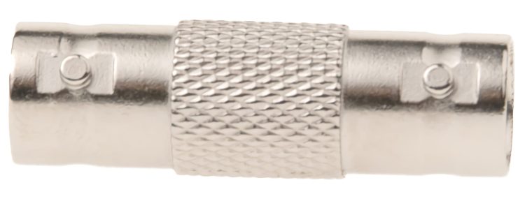 CN-TB1128 BNC Barrel Connector Coupler BNC Female to BNC Female Side View