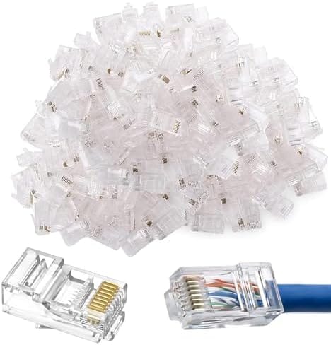 CN-TB501 100 Pack Connector the Perfect Solution for Connecting Your IP Camera to an NVR or Managing any Security Equipment on Your Local Area Network 100 Connector Pack