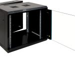 Securely house your network systems with Collsam RA-AD06-05 Double Section Rack Cabinet. Customizable height and accessories for optimal functionality. 9U, 12U, or 15U capacity. Front glass door and welded frame for reliable protection. Perfect for small companies or households, open door.