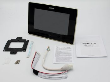 Dahua Technology DHI-VTH5221D-S 7" Wi-Fi Color Indoor Touchscreen Video Intercom Monitor (Black/White)