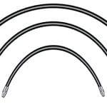 Dahua DH-GE1500 4.92ft Flexible Pipe for Explosion-Proof Cameras 316L Stainless Steel IP68 Designed for Extreme Temps.