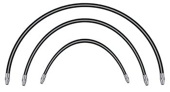 Dahua DH-GE1500 4.92ft Flexible Pipe for Explosion-Proof Cameras 316L Stainless Steel IP68 Designed for Extreme Temps.