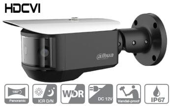 Dahua DH-HAC-PFW3601N-A180 3 X 2MP Multi Sensor 180° Panoramic HDCVI IR Bullet Camera