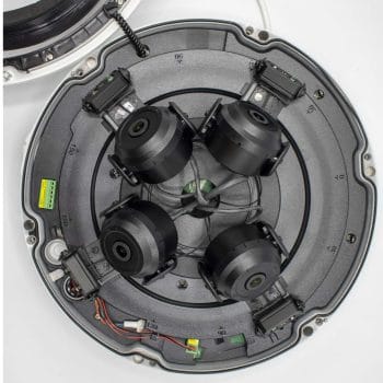 Dahua DH-IPC-PDBW5831N-B360 4x2MP STARVIS™ CMOS Sensors Motorized Lens Multi-Directional Video Security WDR IR Cut Filter IP67 Extreme Temp. Operation for Superior Images in all Conditions Lens Layout