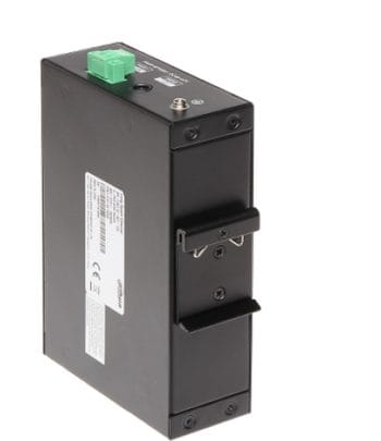 Dahua DH-LR2110-8ET-120 8-Port ePoE Switch Delivers Power and Data Over Long Distances Without Repeaters Or Extra Switches Dahua's Innovative ePoE System Makes It Easy Side View!