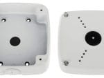 Dahua DH-PFA122 Waterproof Aluminum Black or White Junction Box for Outdoor Use, Compatible with Dahua A42AC2Z-B 4MP CVI Bullet Cameras. Max Load Capacity 6.6 Lb. (2.99 Kg). IP66 Rated Open Box