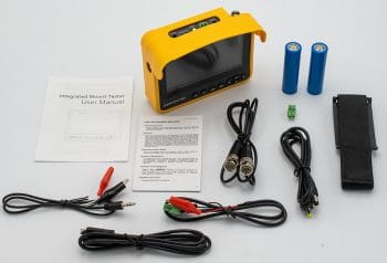 This Dahua DH-PFM904 Is a 4.3" TFT Screen, Supports HD-CVI, AHD, HD-TVI, And CVBS Formats, Operated with One Hand. Plus, It Has a Linux OS And A Simple Package Content