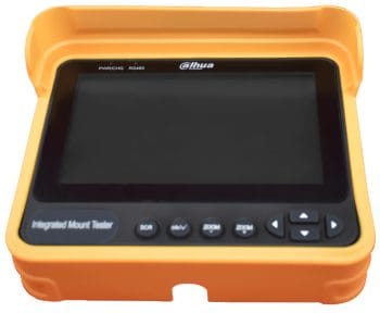 This Dahua DH-PFM904 Is a 4.3" TFT Screen, Supports HD-CVI, AHD, HD-TVI, And CVBS Formats, Operated with One Hand. Plus, It Has a Linux OS And A Simple Front View