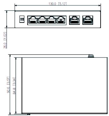 Dahua DH-PFS3006-4GT-60 4-Port PoE+ Compliant Gigabit Unmanaged Network Switch Intelligently Monitors Power Consumption to Keep Data Flowing, Even In The Event Of Power Faults.