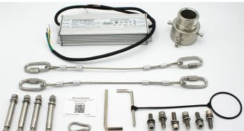 Dahua DH-PSDW81642M-A360 Panoramic Multi-sensor plus PTZ camera. Get a 360° panorama and detailed region of interest up to 1312ft (399.9 m) away. IP66 Ingress Protection and H.265/H.264 Package Content.