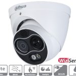 Experience superior surveillance with the Dahua DH-TPC-DF1241N thermal network eyeball camera. See clearly in any condition, with advanced features like excessive temperature detection and motion analytics. Durable and reliable, with IP67 protection and a 6kV lightning rating.