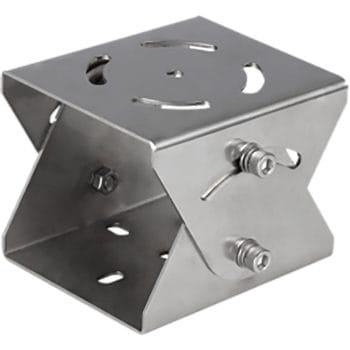 Dahua DH-ZAZ100W 304 Stainless-Steel Explosion Protection Mount Adapters For DH-EPC230UN and DH-EXB100 Wall Mount. Load Capacity Of 110lbs, Suited for Extreme Temperatures.