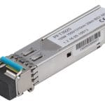 Dahua PFT3920 Optical Transceiver, SFP-TX, 1550 nm, RX, 1310 nm, Single Fiber, 155M, 20Km, 3.3VDC, Single-mode, LC Port